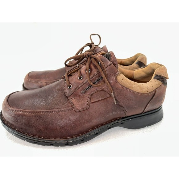 Clarks 1825, Unstructured Brown Derby Men's Shoes. SIZE: 14 15 - Picture 6 of 10